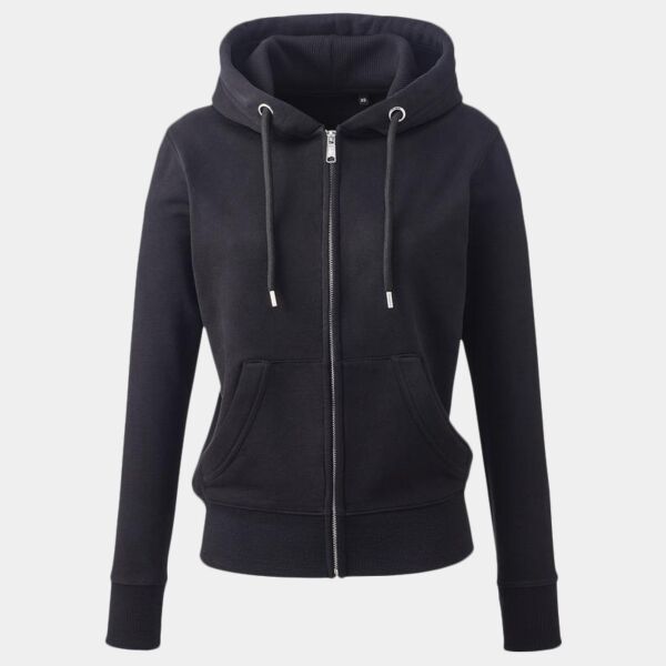 Anthem Ladies Organic Full Zip Hoodie Thumbnail
