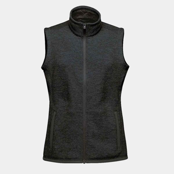 Stormtech Ladies Avalante Full Zip Knitted Fleece Gilet Thumbnail