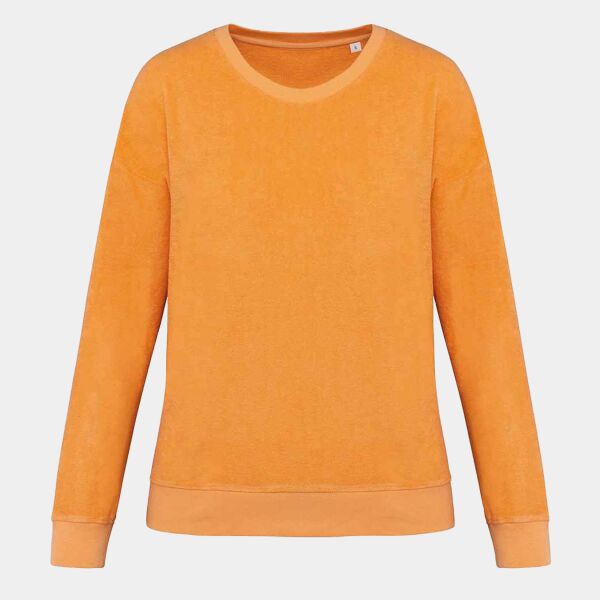 Native Spirit Ladies Terry Towel Sweatshirt Thumbnail