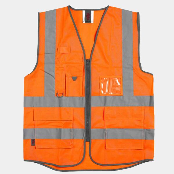 Warrior Hi-Vis Executive Waistcoat Thumbnail