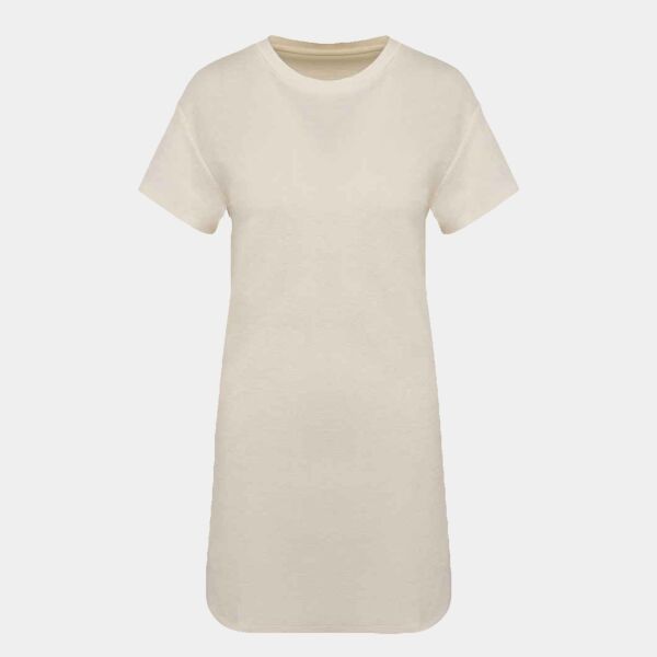 Native Spirit Ladies Terry Towel Dropped Shoulder T-Shirt Dress Thumbnail