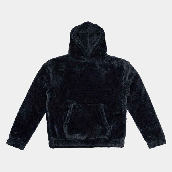 Brand Lab Unisex Fluffy Fleece Hoodie Thumbnail