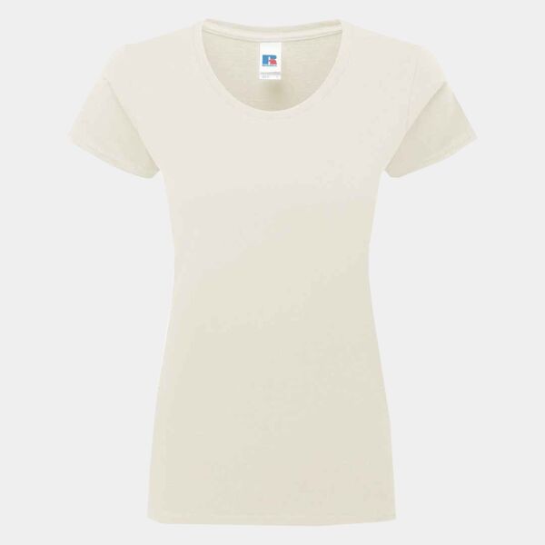 Russell Athletic Ladies Authentic Classic Ringspun T-Shirt Thumbnail