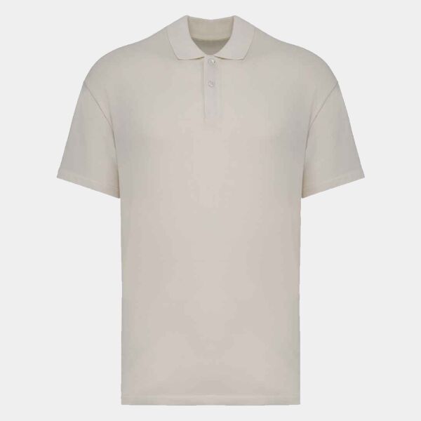 Native Spirit Drop Shoulder Piqué Polo Shirt Thumbnail