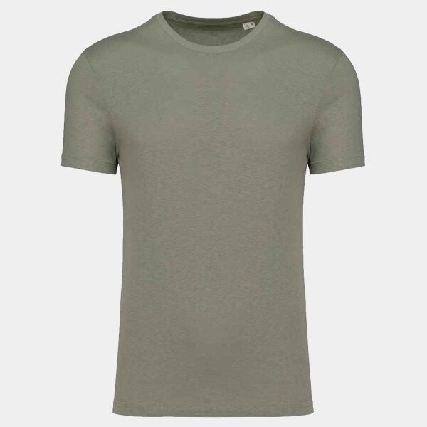 Spasso Unisex Organic Cotton Linen Blend T-Shirt Thumbnail