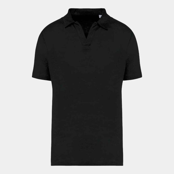 Spasso Linen Polo Shirt Thumbnail