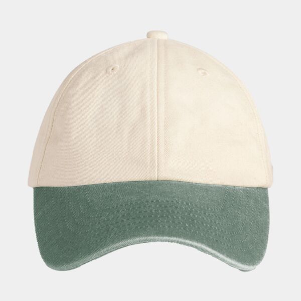 Beechfield Contrast Peak Low Profile Vintage Cap Thumbnail