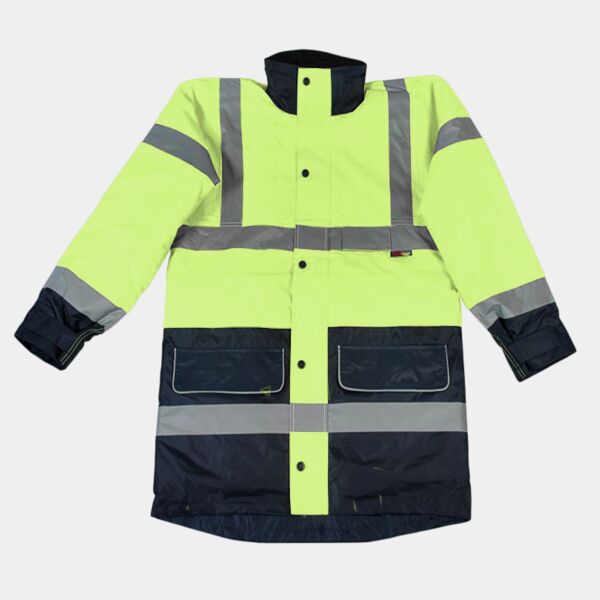 Warrior Hi-Vis Contrast Traffic Jacket Thumbnail