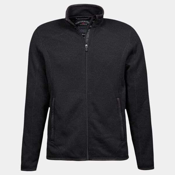 Tee Jays Knitted Outdoor Fleece Jacket Thumbnail