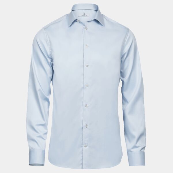 Tee Jays Luxury Slim Fit Long Sleeve Oxford Shirt Thumbnail