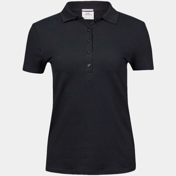 Tee Jays Ladies Luxury Stretch Polo Shirt Thumbnail