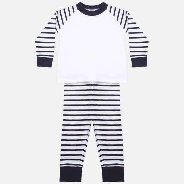 Larkwood Baby/Toddler Striped Pyjamas Thumbnail
