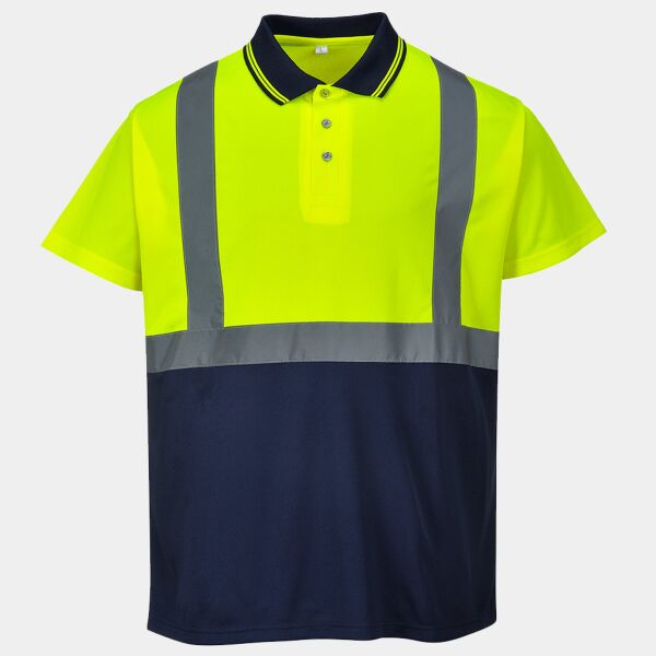 Portwest Hi-Vis Two Tone Polo Shirt Thumbnail