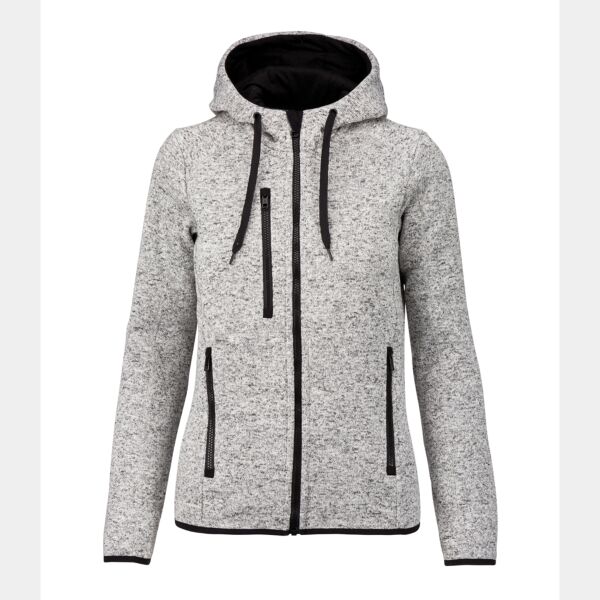 Proact Ladies Heather Hooded Jacket Thumbnail